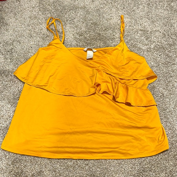 **WORN ONCE SPAGHETTI STRAP TOP - Picture 2 of 2